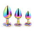 LS Precious Aluminum Alloy Butt Plug Set of 3