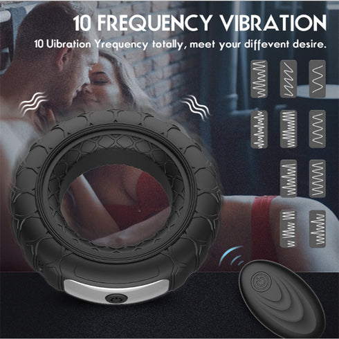 Solid Vibe Cock Ring - Gen 2 with Remote