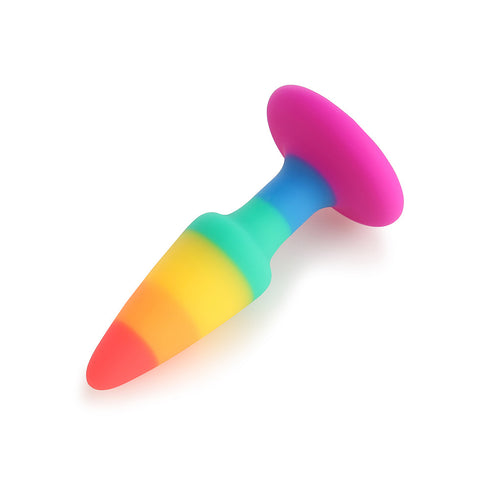 Cherry Buds Silicone Butt Plug Pride