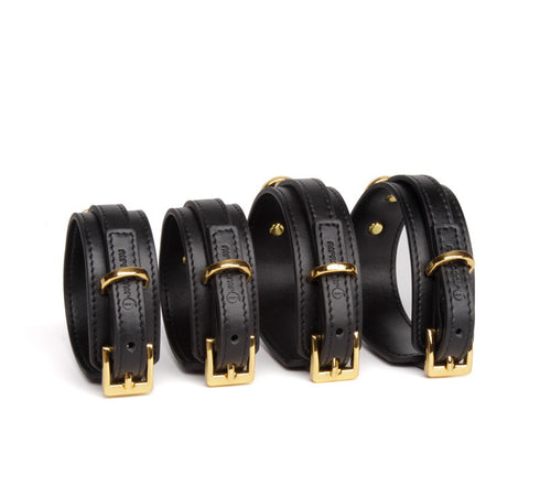 Master Craftsman Deluxe Cowhide Spreader Bar with Cuffs