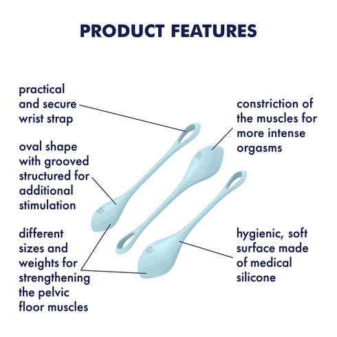 Satisfyer Yoni Power 2 Balls Training Set