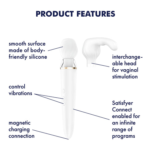 Satisfyer Double Wand-er Wand Vibrator
