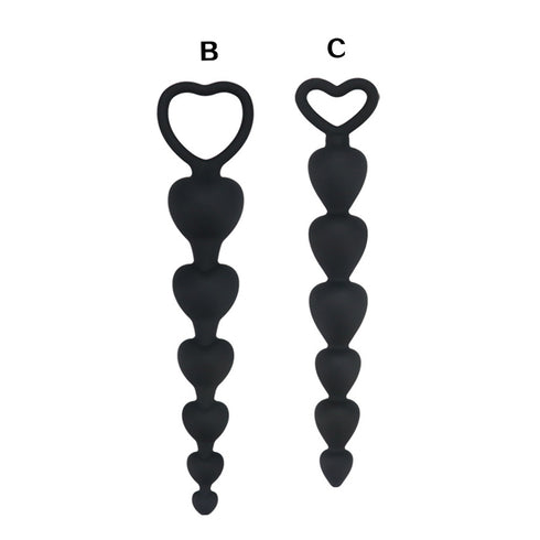 Leya Silicone Anal Beads