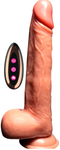 Smart Heating Rechargeable Auto-Thrust Realistic Dildo (8.85 Inch With Remote)