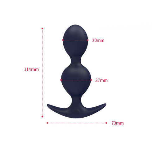 Cloud Romance Double Vibe Butt Plug