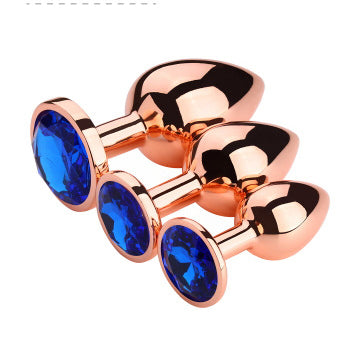 Champ Rose Gold Butt Plug Set of 3