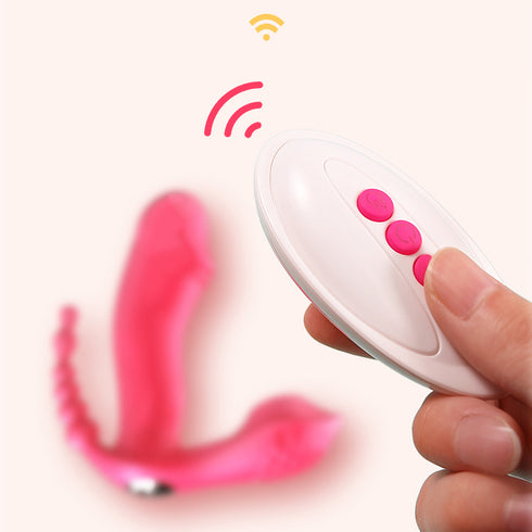 Fox M6 Tipsy Wearable Vibrator (with remote)