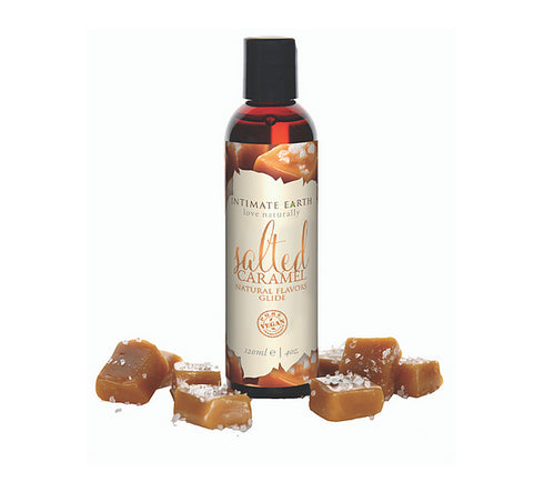 Intimate Earth Natural Flavours Glide Salted Caramel 60ml
