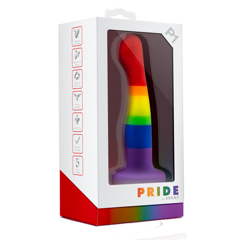 Avant - Pride P1 - Freedom Silicone Dildo - 6 Inch