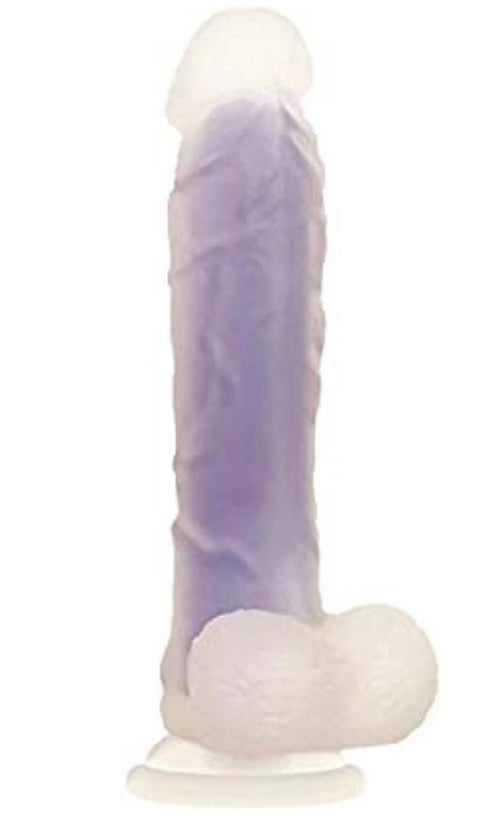 NVTOYS Luminous Silicon Dildo - 8.1 Inch