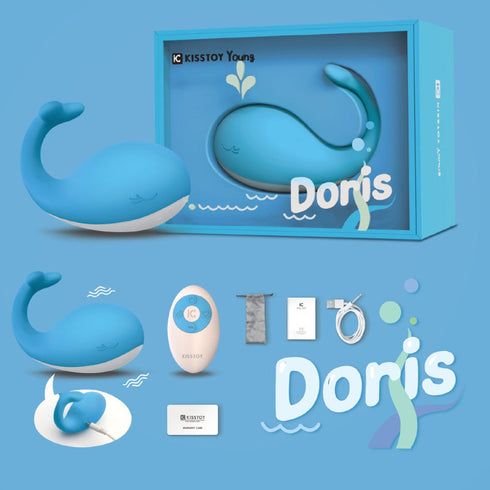 KISSTOY Doris Remote Control Vibrating Egg