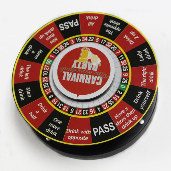 CARNIVAL PARTY Drinking Game Roulette