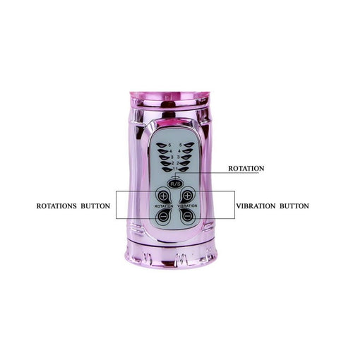 Throbbing Butterfly Rabbit Vibrator (30cm)