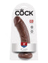 King Cock 8 Inch Cock - Brown