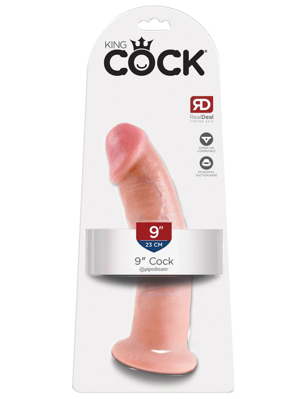 King Cock 9 Inch Cock - Flesh