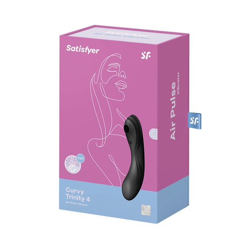 Satisfyer Curvy Trinity 4 Air Pulse Vibrator