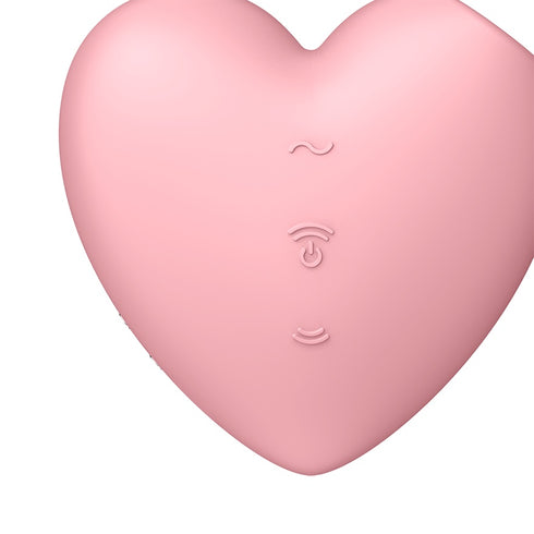 Satisfyer Cutie Heart Air Pulse Clitoral Stimulator and Vibration