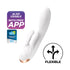 Satisfyer Double Flex Rabbit Vibrator with App