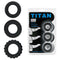BAILE Titan Cock Rings - 3 Pack